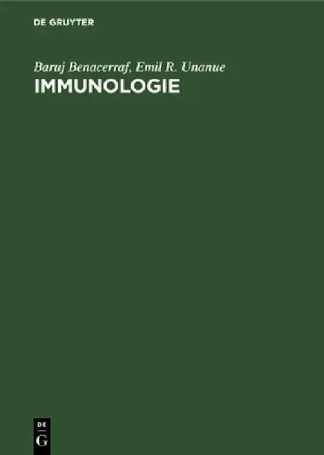 Buy Immunologie | by Baruj Benacerraf | Emil R. Unanue | Helmut Kahn | de Gruyter | by Baruj Benacerraf | Emil R. Unanue | Helmut Kahn | de Gruyter | by Baruj Benacerraf | Emil R. Unanue | Helmut Kahn | de Gruyter | by Baruj Benacerraf | Emil R. Unanue | Helmut Kahn | de Gruyter | by Baruj Benacerraf | Emil R. Unanue | Helmut Kahn | de Gruyter | by Baruj Benacerraf | Emil R. Unanue | Helmut Kahn | de Gruyter | by Baruj Benacerraf | Emil R. Unanue | Helmut Kahn | de Gruyter | by Baruj Benacerraf | Em — BookShops.in
