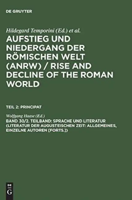 Buy Sprache Und Literatur (Literatur Der Augusteischen Zeit (English, Wolfgang Haase) — BookShops.in