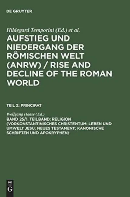 Buy Religion (Vorkonstantinisches Christentum (English, Wolfgang Haase) — BookShops.in