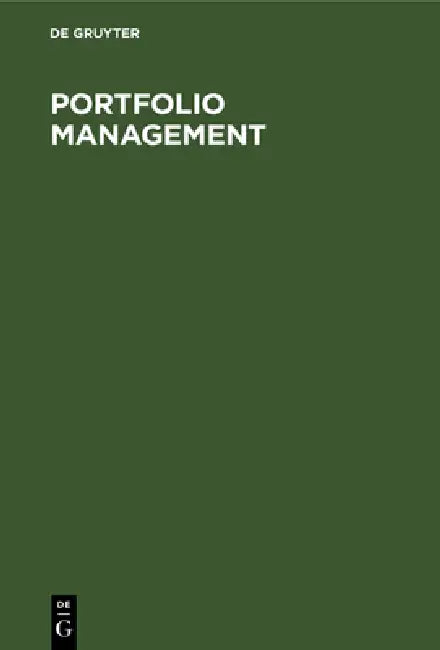 Buy Portfolio Management (English, No Contributor) — BookShops.in
