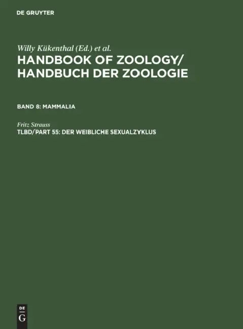 Buy Der Weibliche Sexualzyklus (English, Fritz Strauss) — BookShops.in