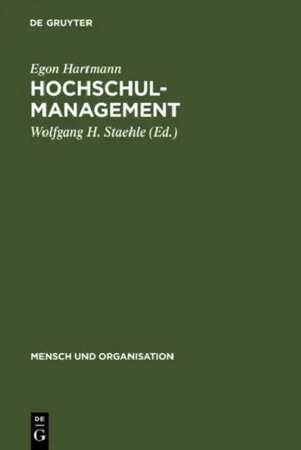 Buy Hochschulmanagement (English, Egon Hartmann | Wolfgang H. Staehle) — BookShops.in