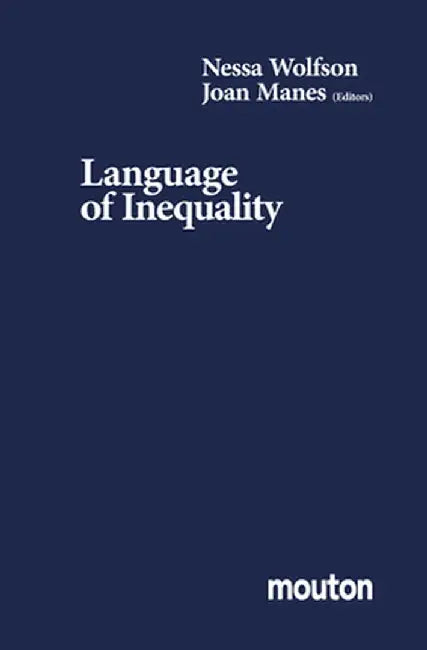 Buy Language of Inequality (English, Nessa Wolfson) — BookShops.in