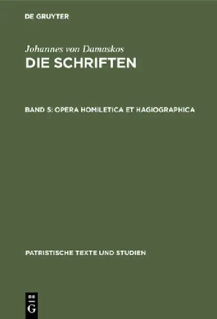 Buy Opera homiletica et hagiographica (English, Bonifatius Kotter) — BookShops.in