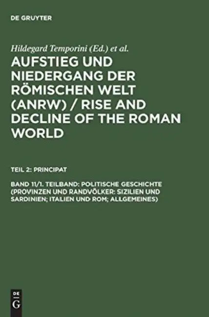 Buy Politische Geschichte (Provinzen Und Randvolker (English, Hildegard Temporini) — BookShops.in