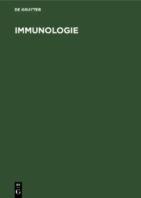 Buy Immunologie (English, No Contributor) — BookShops.in