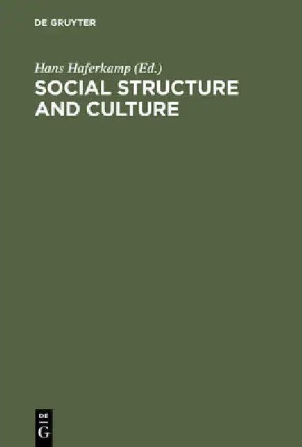 Buy Social Structure & Culture (English, Hans Haferkamp) — BookShops.in