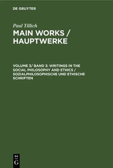 Buy Writings in the Social Philosophy and Ethics / Sozialphilosophische Und Ethische Schriften (English, Erdmann Sturm) — BookShops.in