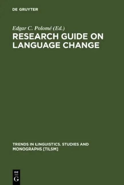 Buy Research Guide on Language (English, Edgar C. Polomé) — BookShops.in