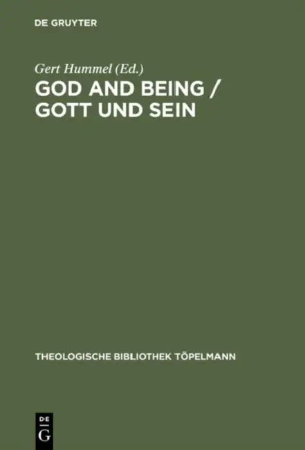 Buy God and Being / Gott Und Sein (English, Gert Hummel) — BookShops.in