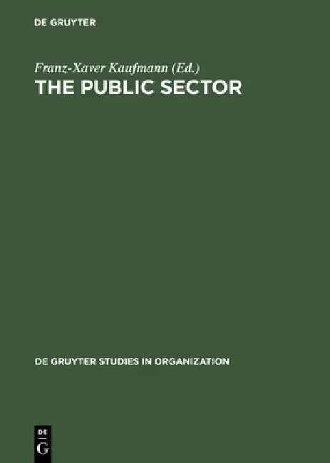 Buy The Public Sector (English, Franz-Xaver Kaufmann) — BookShops.in