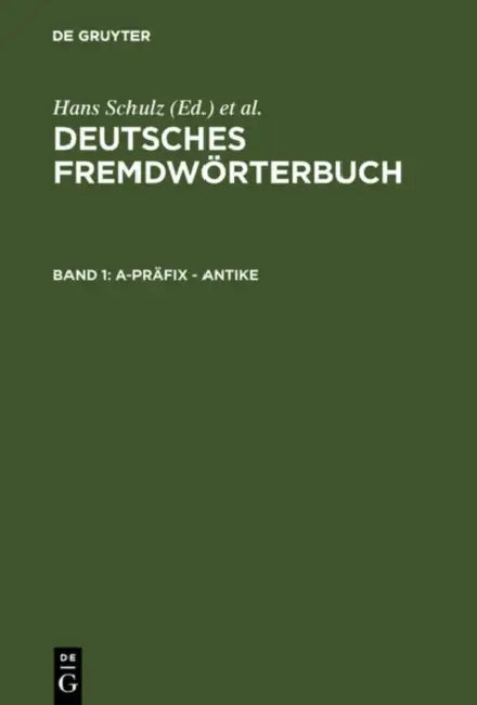 Buy A-Prafix - Antike (English, Gerhard Strau | Elke Donalies | Heidrun Kamper-Jensen) — BookShops.in