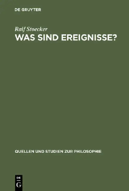 Buy Was Sind Ereignisse? (English, Ralf Stoecker) — BookShops.in