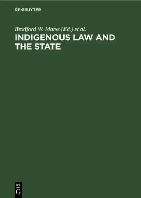 Indigenous law and the state view 4