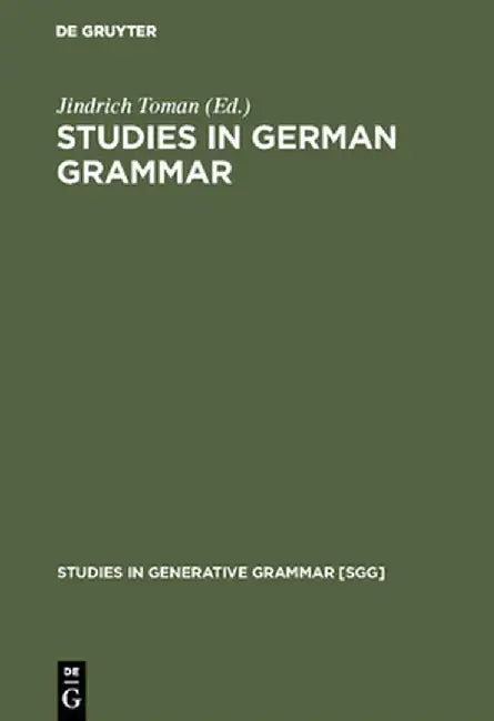 Buy Studies in German Grammar (English, Jindrich Toman) — BookShops.in