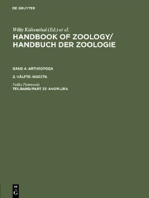 Buy Anoplura (English, Feliks Piotrowski) — BookShops.in