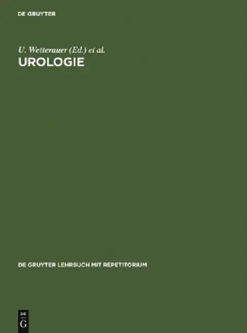 Buy Urologie (English, Ulrich Wetterauer | Georg Rutishauser | H. Sommerkamp) — BookShops.in