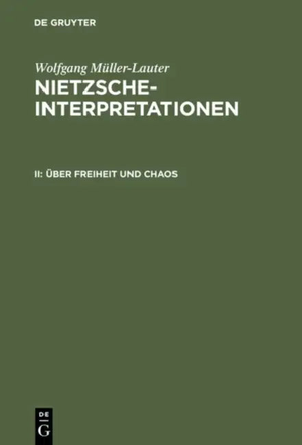 Buy Über Freiheit und Chaos (English, Wolfgang Müller-Lauter) — BookShops.in