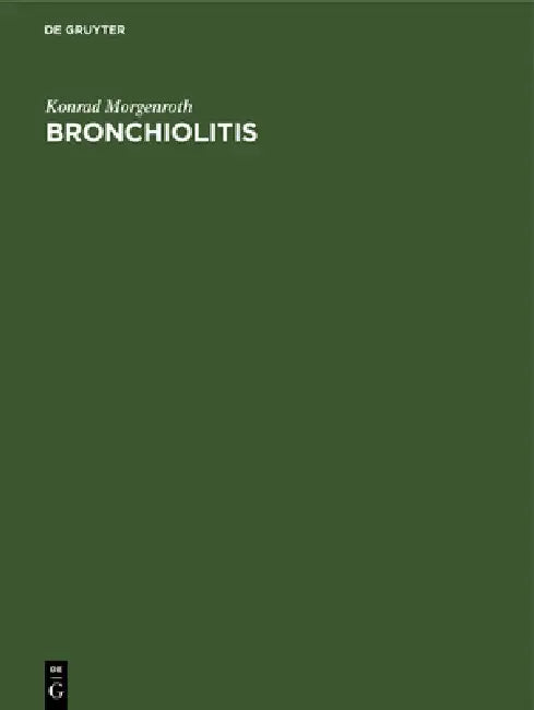 Buy Bronchiolitis (English, Konrad Morgenroth) — BookShops.in