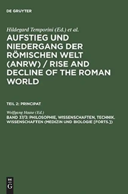 Buy Philosophie, Wissenschaften, Technik. Wissenschaften (Medizin Und Biologie [Forts.]) (English, Wolfgang Haase) — BookShops.in
