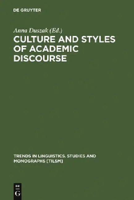 Buy Culture and Styles of Academic Discourse (English, Anna Duszak) — BookShops.in