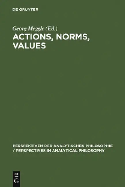 Buy Actions, Norms, Values (English, Georg Meggle) — BookShops.in