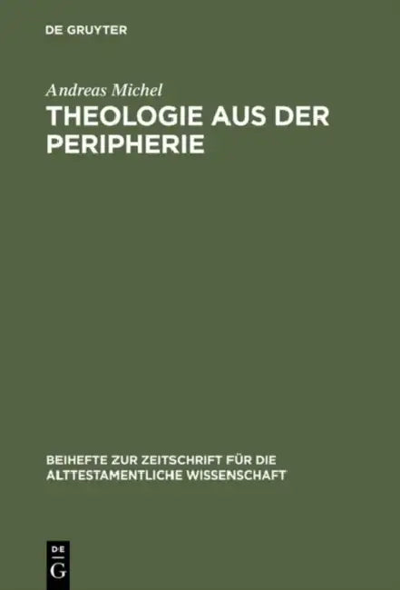 Buy Theologie aus der Peripherie (English, Andreas Michel) — BookShops.in