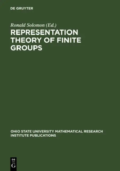 Buy Representation Theory of Finite Groups (English, Ronald Solomon) — BookShops.in