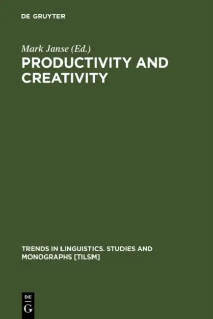 Buy Productivity and Creativity (English, Mark Janse | An Verlinden) — BookShops.in