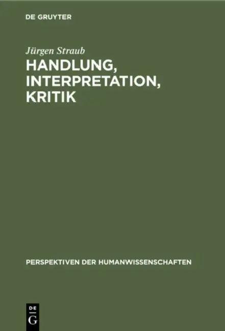 Buy Handlung, Interpretation, Kritik (English, Jürgen Straub) — BookShops.in