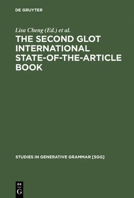 The Second Glot International State-Of-The-Article Book (English, Lisa Cheng)