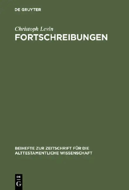 Buy Fortschreibungen (English, Christoph Levin) — BookShops.in