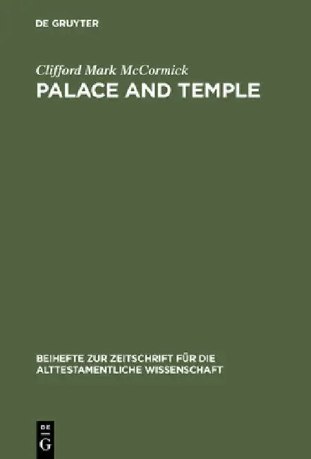 Buy Palace and Temple (English, Clifford Mark McCormick) — BookShops.in