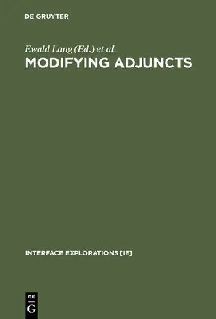 Buy Modifying Adjuncts (English, Ewald Lang) — BookShops.in