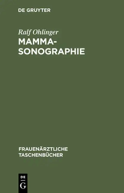 Mammasonographie (English, Ralf Ohlinger)