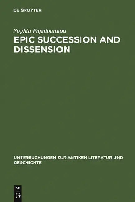 Buy Epic Succession and Dissension (English, Sophia Papaioannou) — BookShops.in