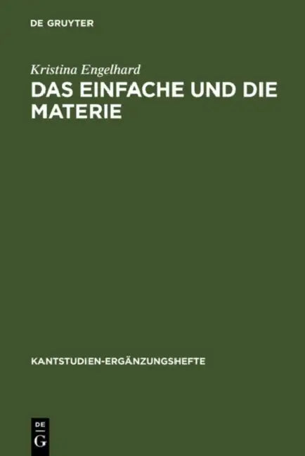 Buy Das Einfache Und Die Materie (English, Kristina Engelhard) — BookShops.in