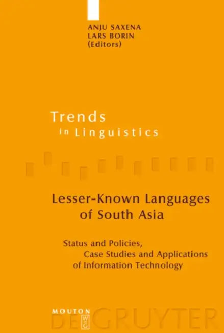Buy Lesser-Known Languages of South Asia (English, Anju Saxena | Lars Borin) — BookShops.in