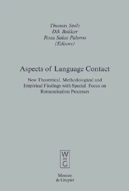 Buy Aspects of Language Contact (English, Thomas Stolz) — BookShops.in