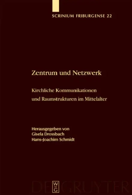 Buy Zentrum und Netzwerk (English, Gisela Drossbach | Hans-Joachim Schmidt) — BookShops.in