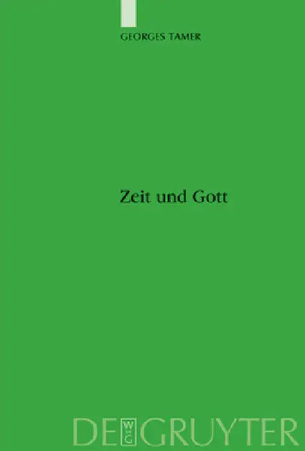 Buy Zeit und Gott (English, Georges Tamer) — BookShops.in