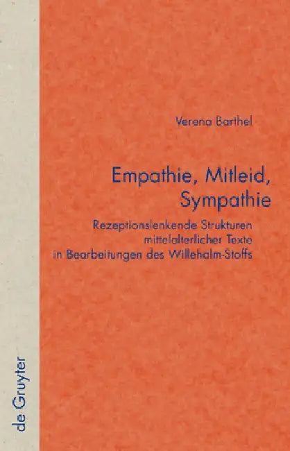 Buy Empathie, Mitleid, Sympathie (English, Verena Barthel) — BookShops.in