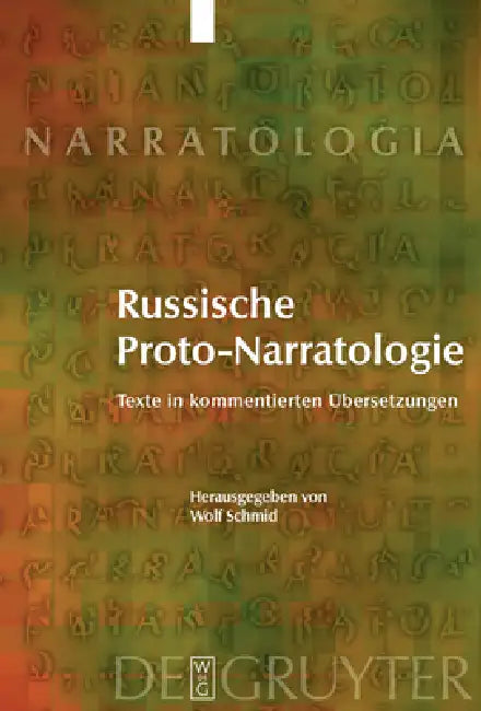 Buy Russische Proto-Narratologie (English, Wolf Schmid) — BookShops.in