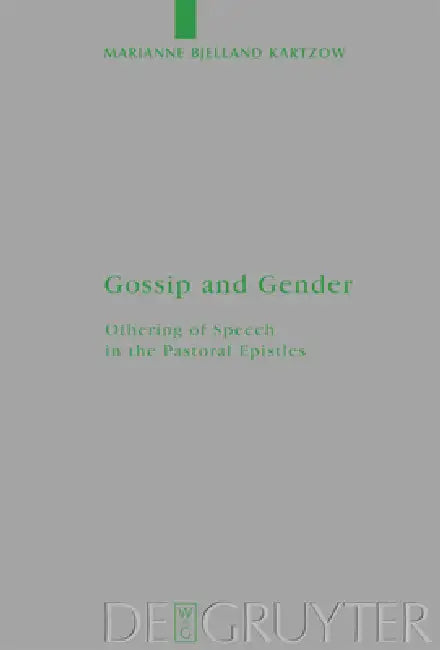 Buy Gossip and Gender (English, Marianne Bjelland Kartzow) — BookShops.in