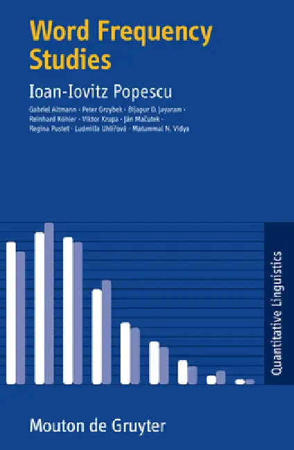Buy Word Frequency Studies (English, Ioan-Iovitz Popescu | Gabriel Altmann | Peter Grzybek) — BookShops.in