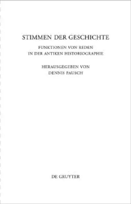 Buy Stimmen der Geschichte (English, Dennis Pausch) — BookShops.in