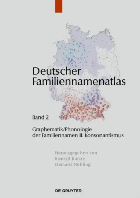 Buy Deutscher Familiennamenatlas (English, Konrad (EDT)/ Nubling, Damaris (EDT) Kunze) — BookShops.in