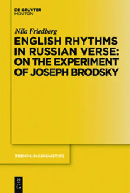 Buy English Rhythms in Russian Verse (English, Nila Friedberg) — BookShops.in