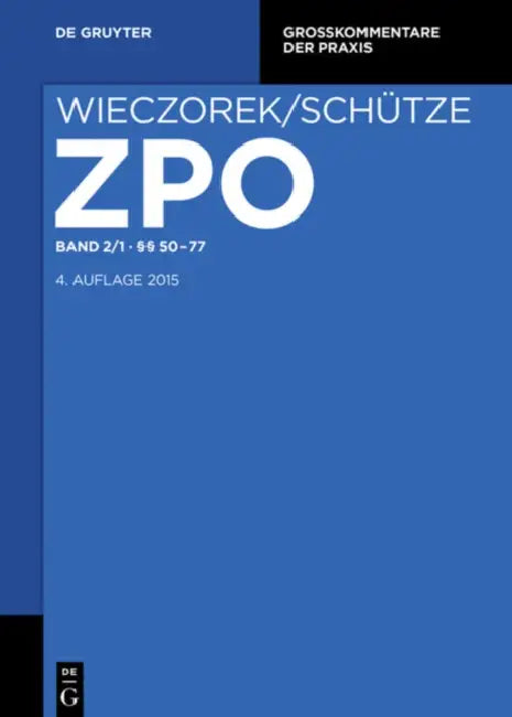Buy §§ 50-77 (English, Heinz-Peter Mansel) — BookShops.in