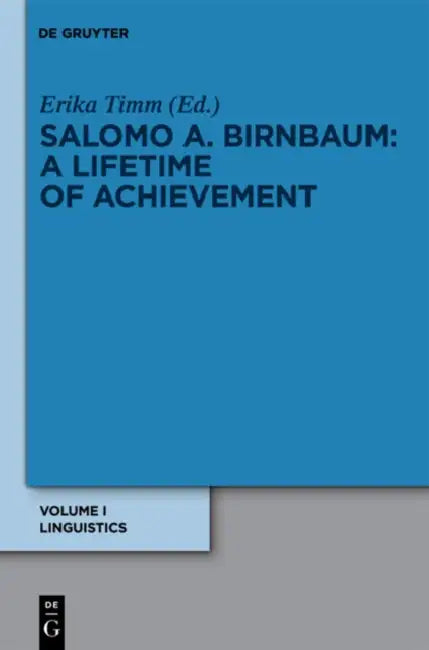 Buy Linguistik / Linguistics (English, Erika Timm | Eleazar Birnbaum | David Birnbaum) — BookShops.in